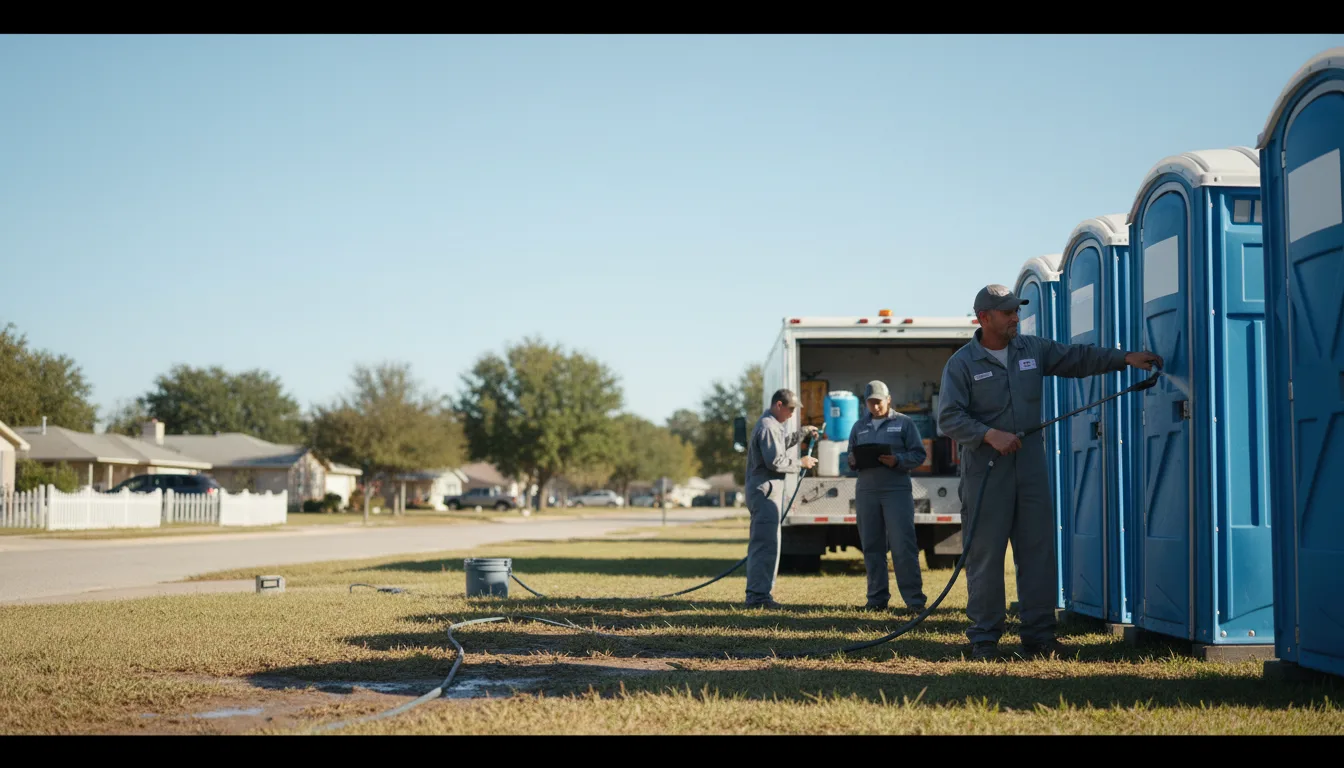 Long-Term Portable Toilet Rental in Goff, KS near me